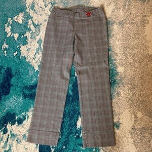 Golden Point plaid pants Small